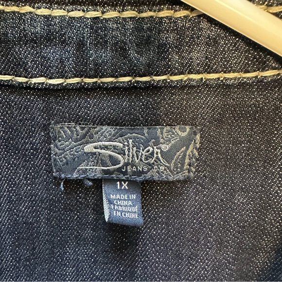 175 Silver Jeans Women’s Jean Jacket - Picture 2 of 7